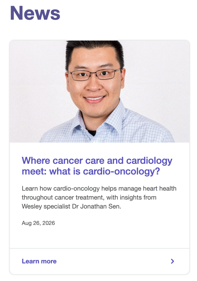 Cancer cardiology cardio-oncology